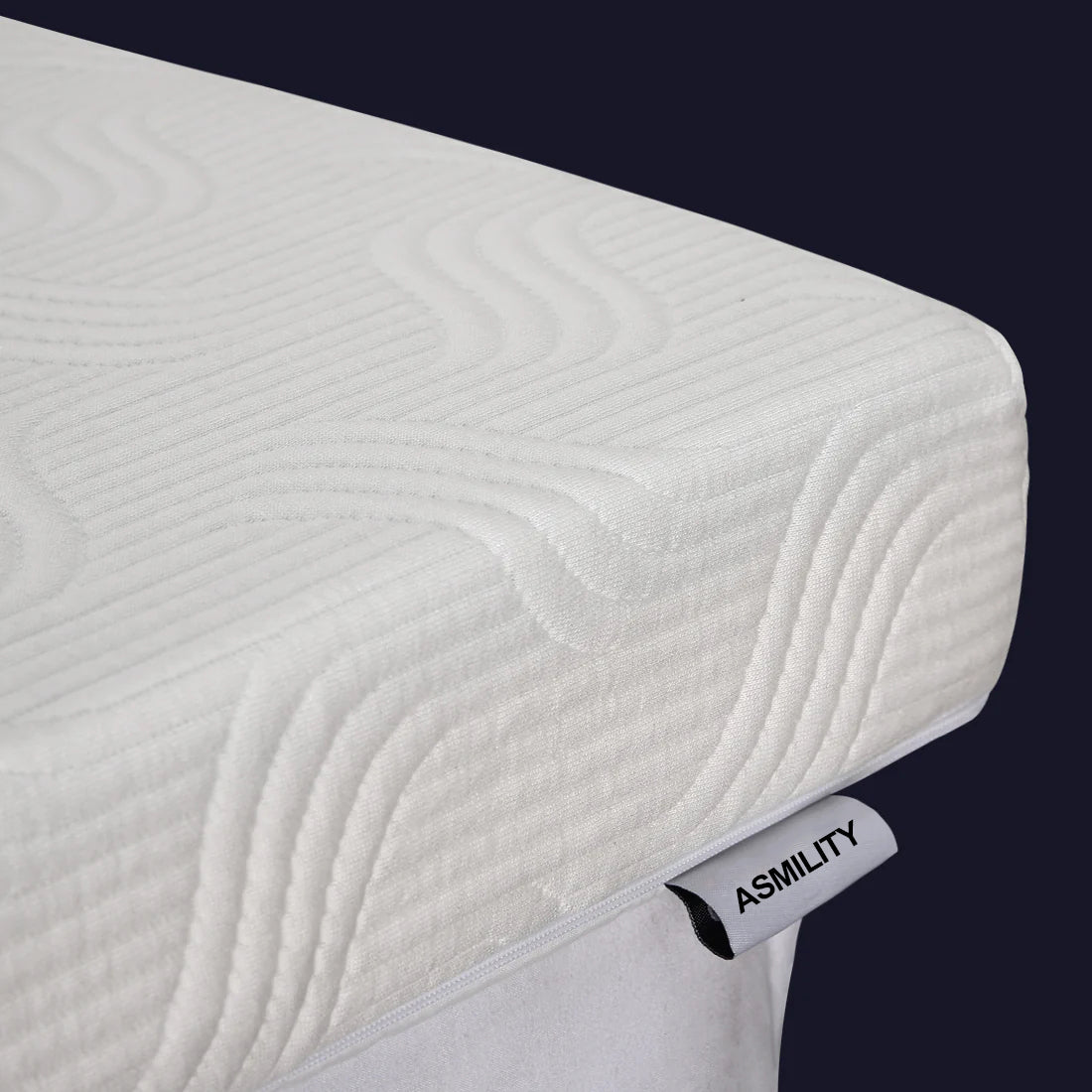ASMILITY 3 Inch Memory Foam Mattress Topper, Cooling Relieving Mattres