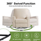 Swivel Glider and Recliner Chair,Swivel 360°,Water Repellent & Stain Resistant