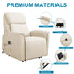 Luxury leather air bag electric recliner lounge chair for the elderly living room massage chair