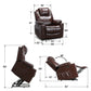 Power Lift Recliner Chair for Elderly,Massage Chair Recliner with Massage and Heating Function,160 ° tilt Ergonomic with Footrest