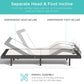 ASMILITY Wireless AI intelligent adjustable bed frame with massage function and zero gravity